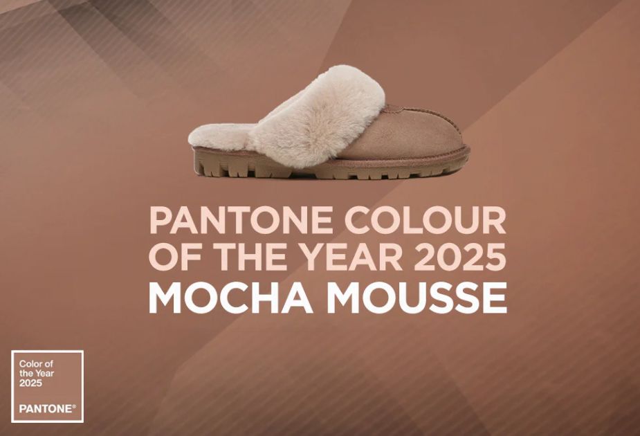 Pantone Colour of the year 2025 Mocha Mousse X Ugg Express