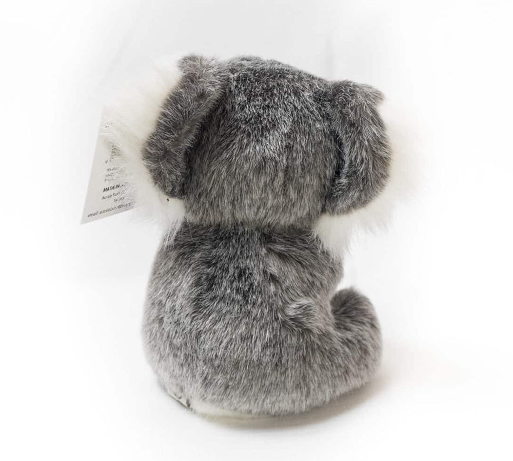 Aussie Bush Toys® Koala With Gum Leaves 8" Lilly Australian Make Aussie Bush Toys