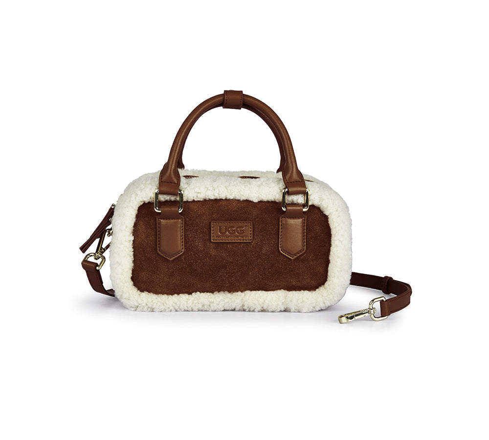 AUSTRALIAN SHEPHERD® Women Hand Carry Adjustable Strap Over Shoulder Zip Shayla Bag UGG AUSTRALIAN SHEPHERD