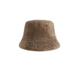 EVERAU® Fluffy Sheepskin Wool Bucket Hat Cloude