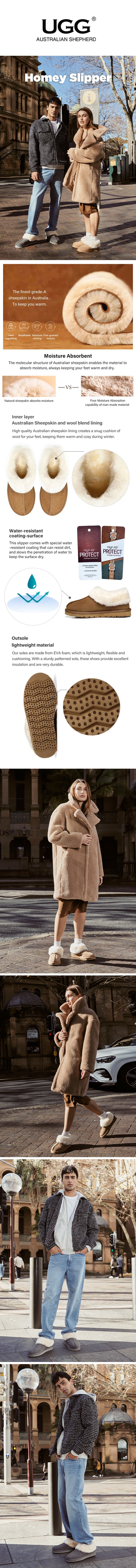AUSTRALIAN SHEPHERD® UGG Slippers Homey