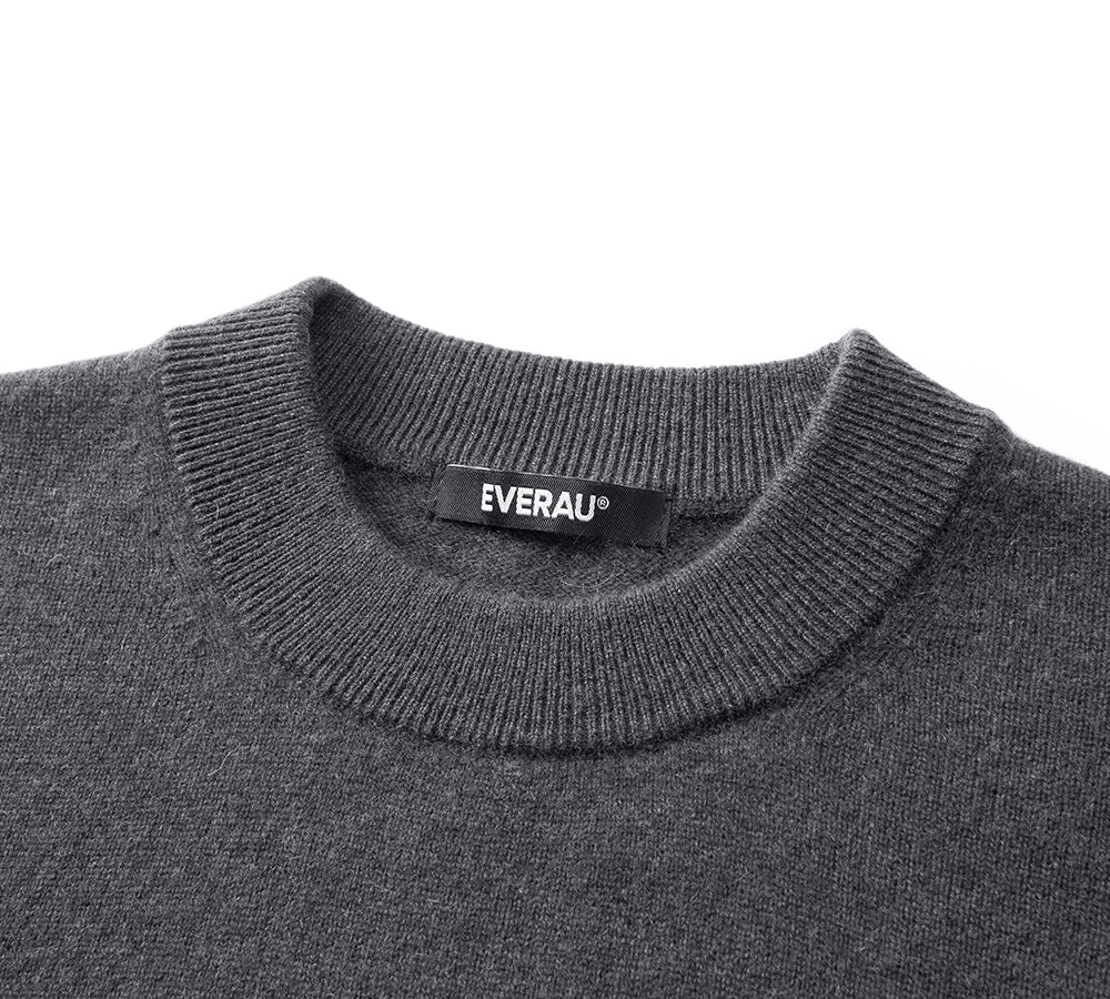 EVERAU® Oversized Yak Cashmere Blend Knit Sweater Toora EVERAU