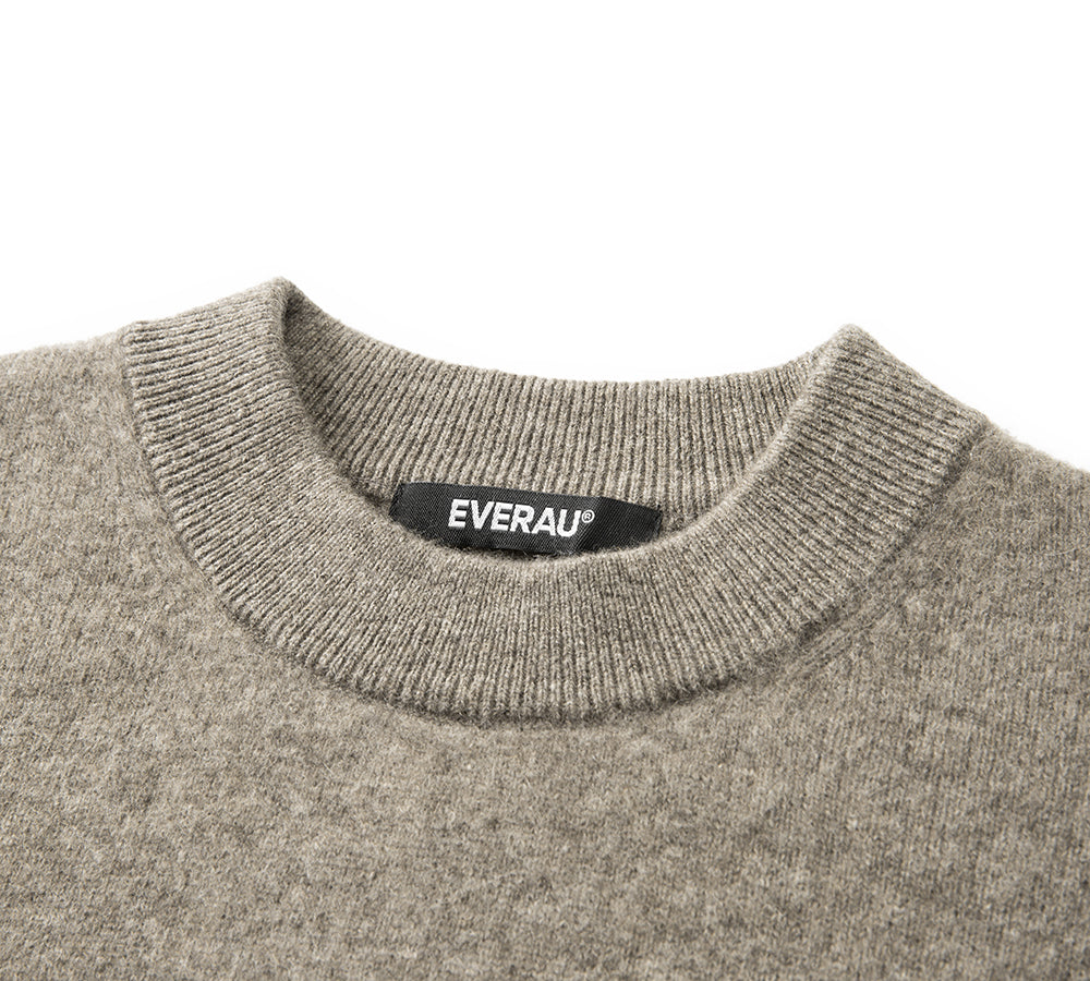 EVERAU® Oversized Yak Cashmere Blend Knit Sweater Toora EVERAU