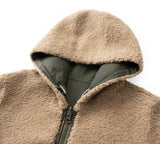 EVERAU® Wool Jacket Double-Sided Warm Coffee Moona EVERAU