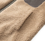 EVERAU® Wool Jacket Double-Sided Warm Coffee Moona EVERAU