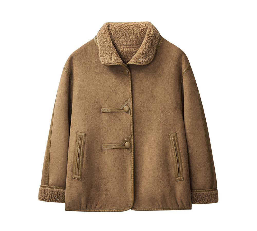 EVERAU® Women Wool Chloen Coat EVERAU