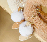 AUSTRALIAN SHEPHERD® UGG Boot Fluffy Sheepskin Wool Keyring Boris UGG AUSTRALIAN SHEPHERD