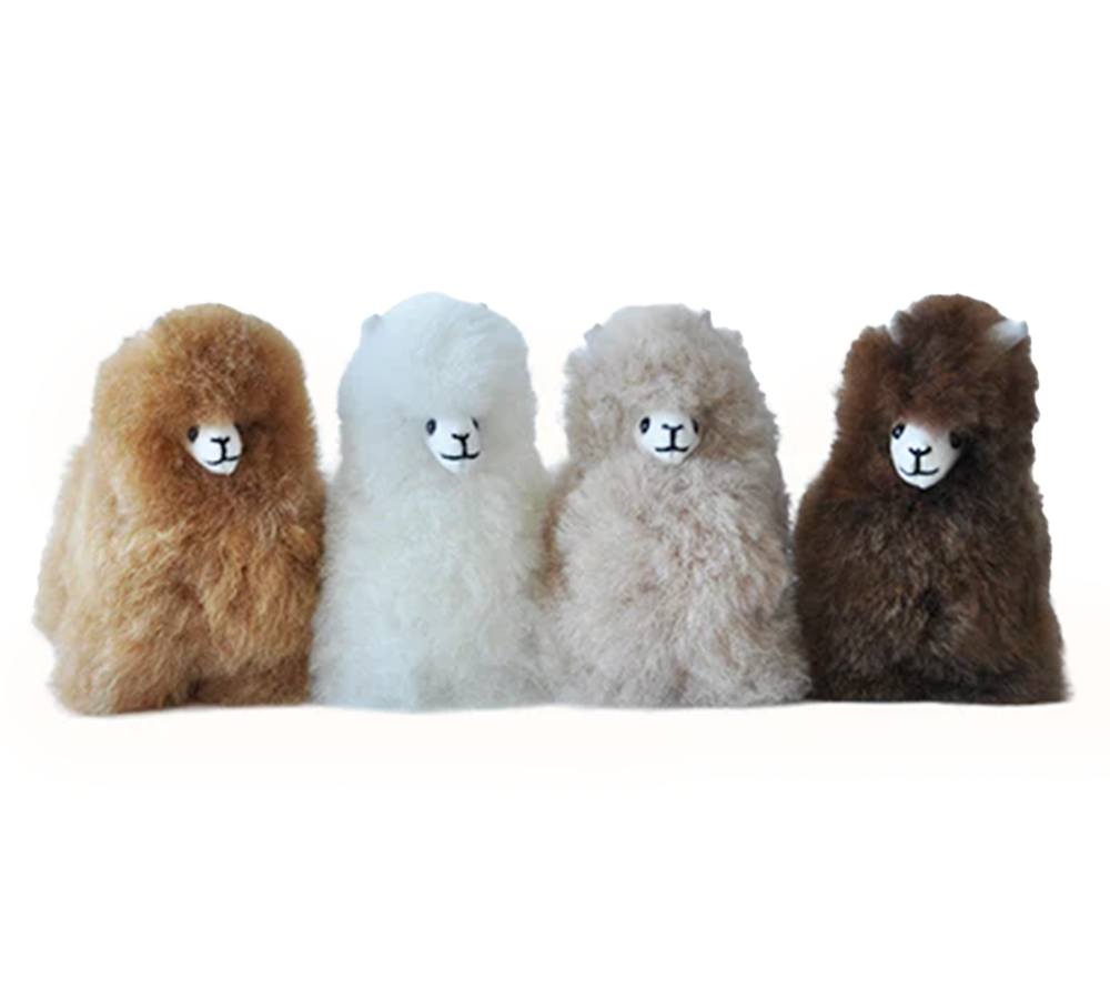 Auskin® Alpaca Huacaya Key Ring Alpaca Body Snap Hook Auskin