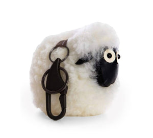 Auskin® SW Curly Key Ring Sheep Auskin