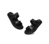 EVERAU® Women Slides Leather Padded Twist Slip-on Sandals Eloise