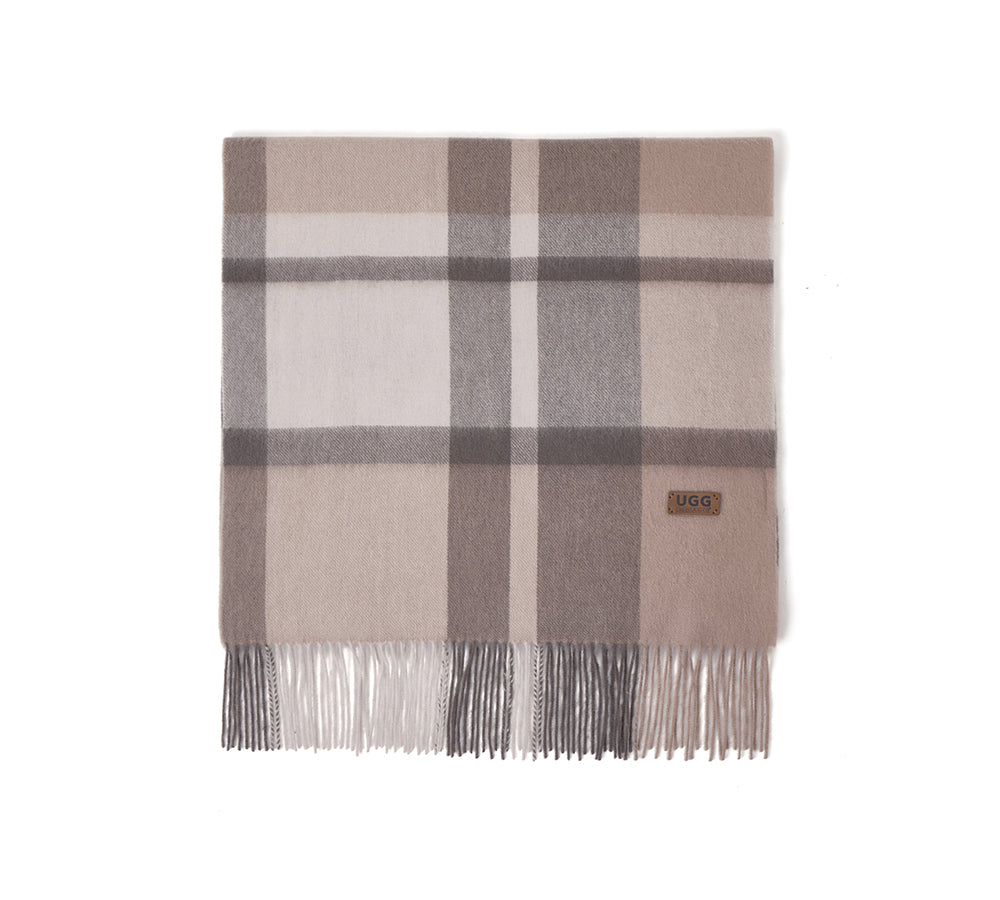 Urban UGG Wool Plaid Shawl Wynel URBAN UGG