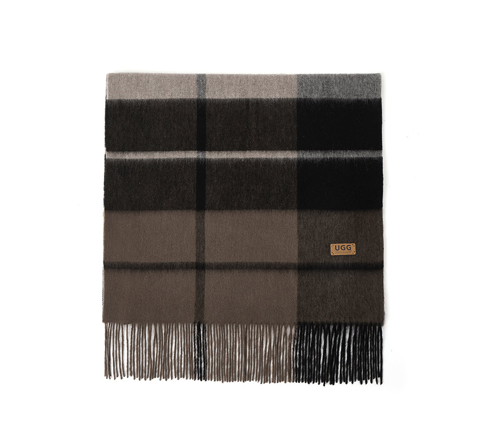 Urban UGG Wool Plaid Shawl Wynel URBAN UGG