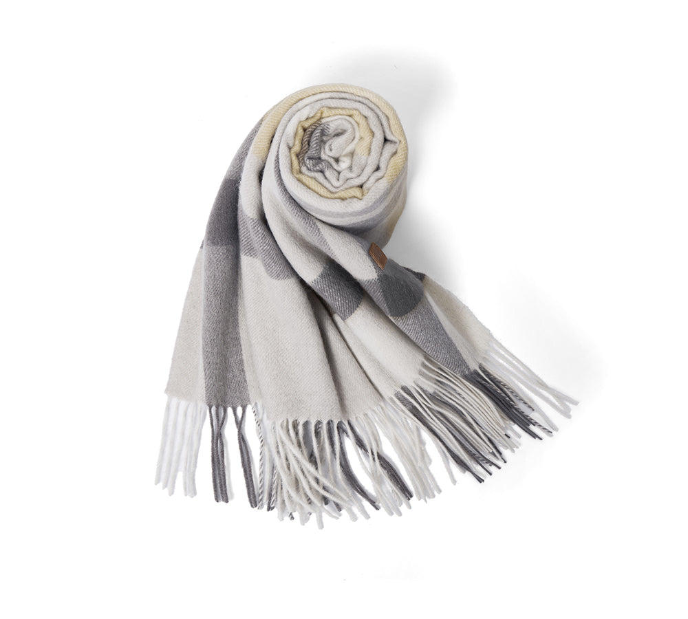Urban UGG Wool Plaid Shawl Wynel URBAN UGG