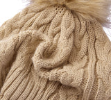 EVERAU® Soft Knit Pom Pom Beanie Conira Hat EVERAU