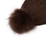 EVERAU® Soft Knit Pom Pom Beanie Conira Hat EVERAU