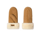AUSTRALIAN SHEPHERD® Fluffy Sheepskin Wool Mittens Nuttoa UGG AUSTRALIAN SHEPHERD