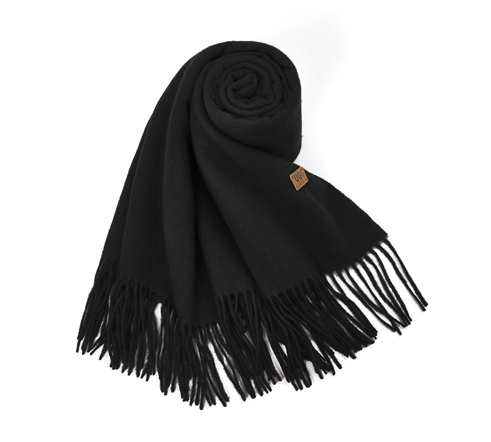 URBAN UGG® 100% Wool Fringed Shawl Sovra URBAN UGG