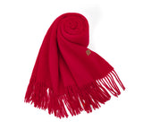 URBAN UGG® 100% Wool Fringed Shawl Sovra URBAN UGG