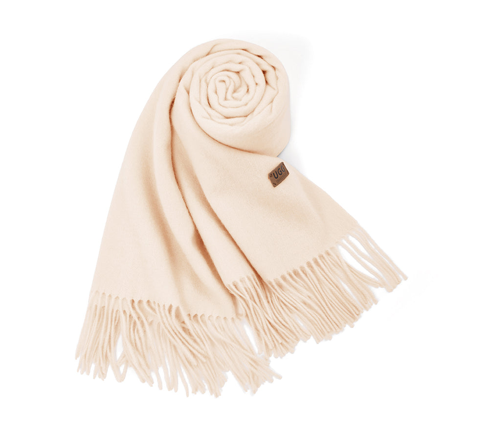 URBAN UGG® 100% Wool Fringed Shawl Sovra URBAN UGG