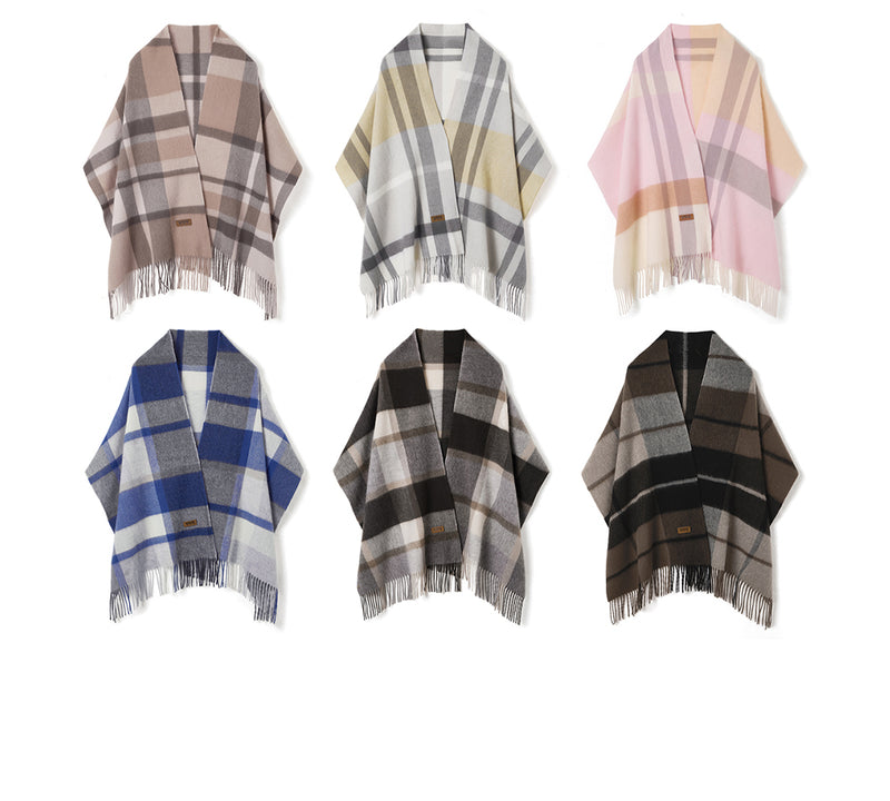 Urban UGG Wool Plaid Shawl Wynel URBAN UGG