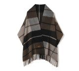 Urban UGG Wool Plaid Shawl Wynel URBAN UGG