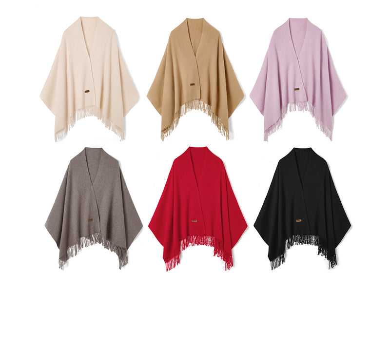 URBAN UGG® 100% Wool Fringed Shawl Sovra URBAN UGG