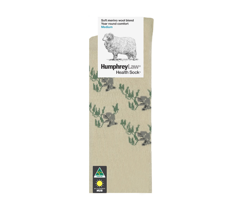 Humphrey Law Fine Merino Wool blend Patterned Health Socks Humphrey Law