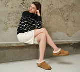 AUSTRALIAN SHEPHERD® UGG Slippers Sheepskin Wool Adjustable Strap Ankle Clog Pulsey UGG AUSTRALIAN SHEPHERD