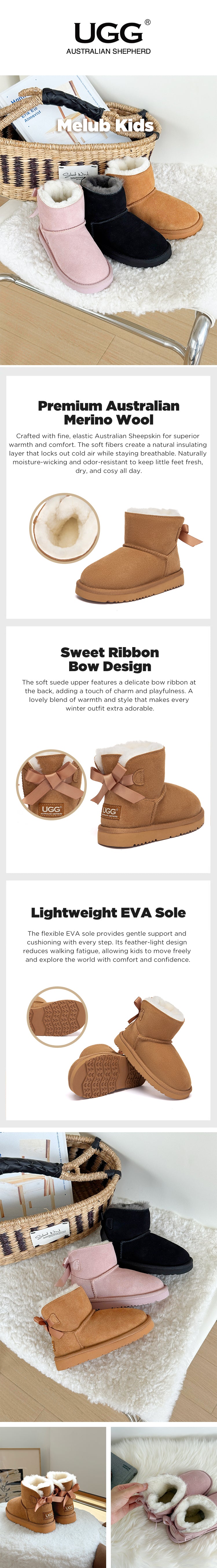 AUSTRALIAN SHEPHERD® UGG Boots Kids Melub