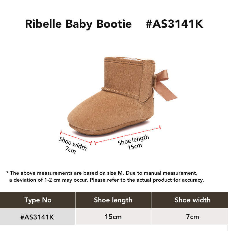 AUSTRALIAN SHEPHERD® UGG Boots Baby Booties Back Bow Gift Set Ribelle size chart