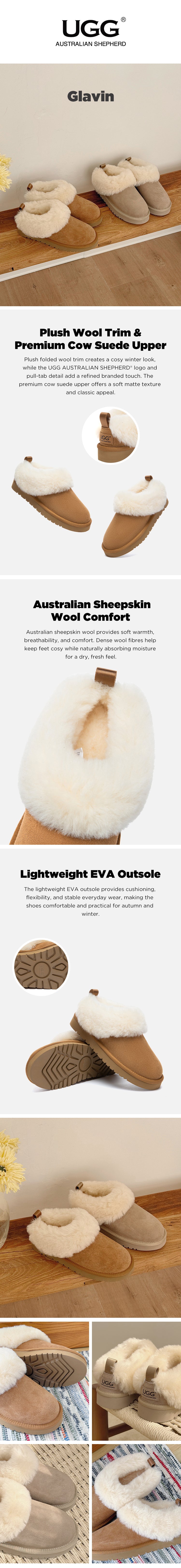 AUSTRALIAN SHEPHERD® UGG Slipper Glavin