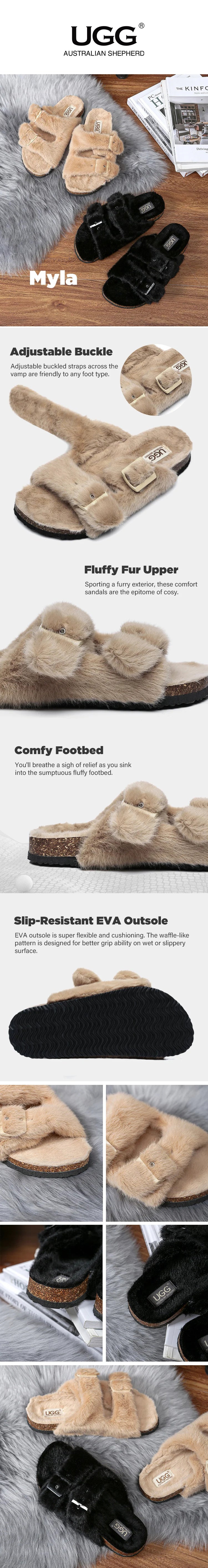 AUSTRALIAN SHEPHERD® Women Slides Myla