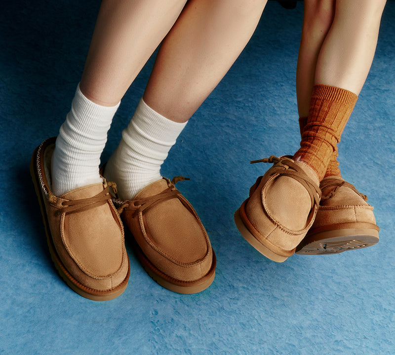 AUSTRALIAN SHEPHERD® UGG Moccasin Slippers Kids Marek UGG AUSTRALIAN SHEPHERD