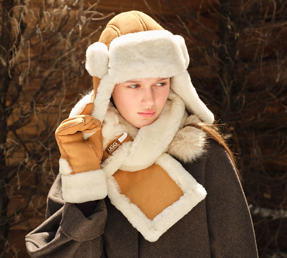 AUSTRALIAN SHEPHERD® Fluffy Bucket Hat Theo