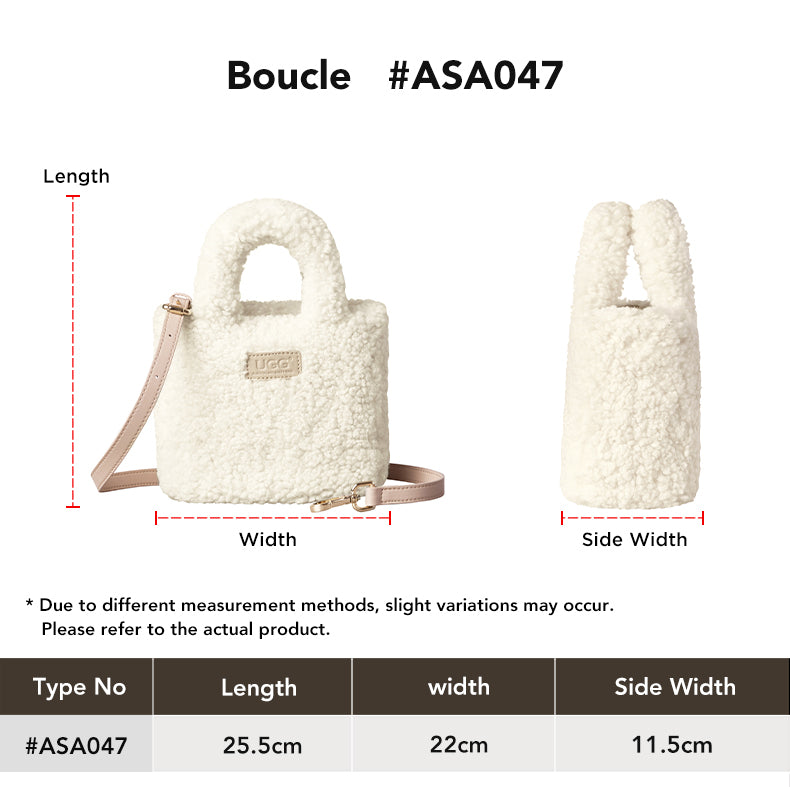 AUSTRALIAN SHEPHERD® Women Bag Boucle size chart
