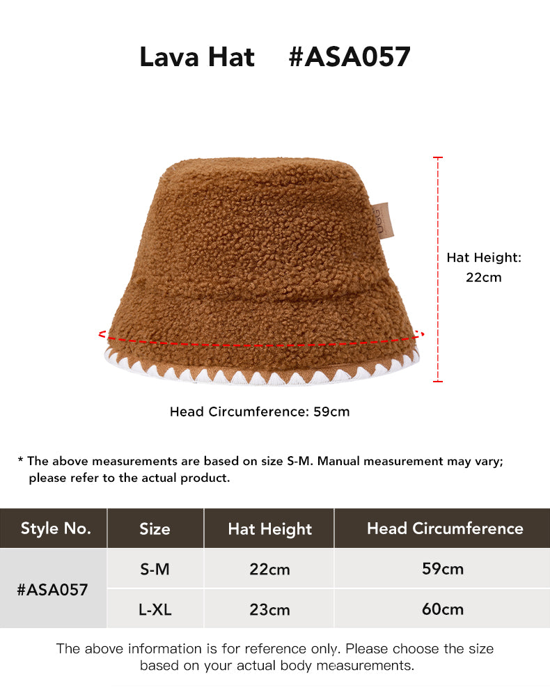 AUSTRALIAN SHEPHERD® Bucket Hat Lava size chart
