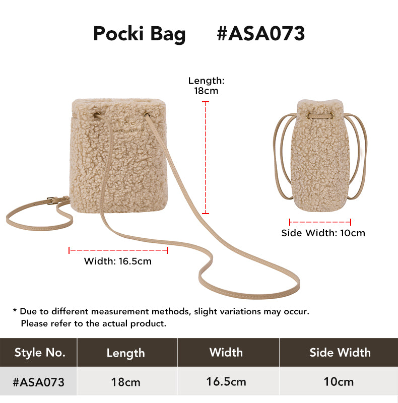 AUSTRALIAN SHEPHERD® Crossbody Bag Pocki size chart