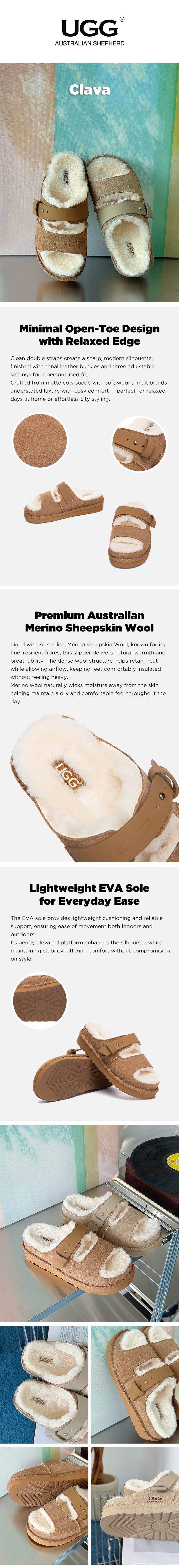 AUSTRALIAN SHEPHERD® UGG Slippers Clava