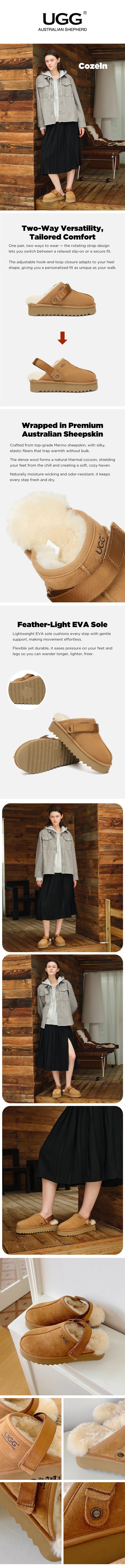 AUSTRALIAN SHEPHERD® UGG Slippers Platform Cozeln