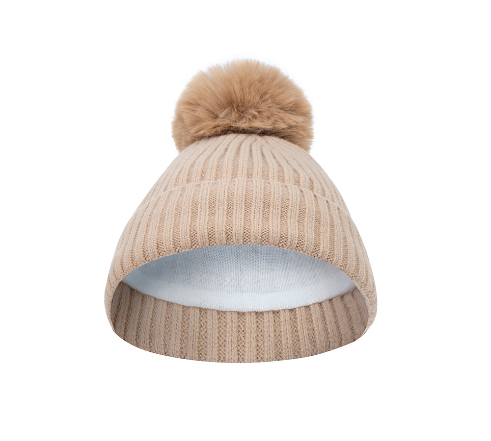 AUSTRALIAN SHEPHERD® Kids Knitted Pom Pom Beanie UGG AUSTRALIAN SHEPHERD