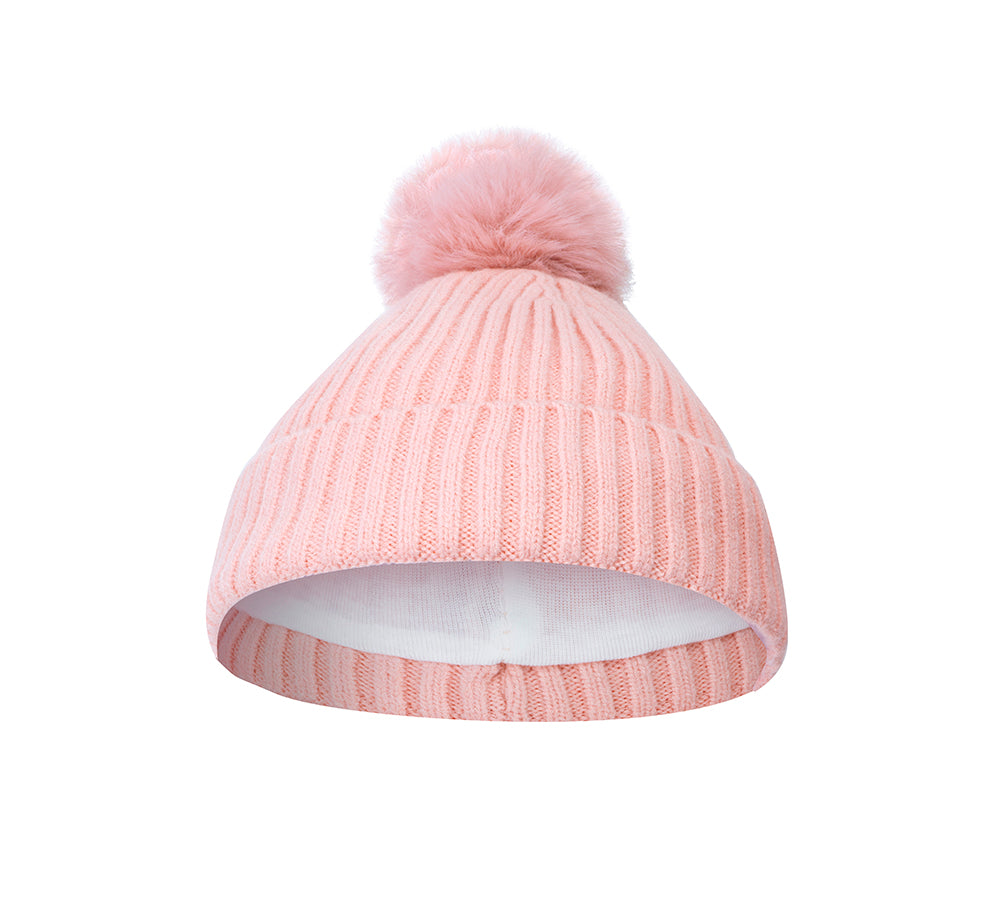 AUSTRALIAN SHEPHERD® Kids Knitted Pom Pom Beanie UGG AUSTRALIAN SHEPHERD