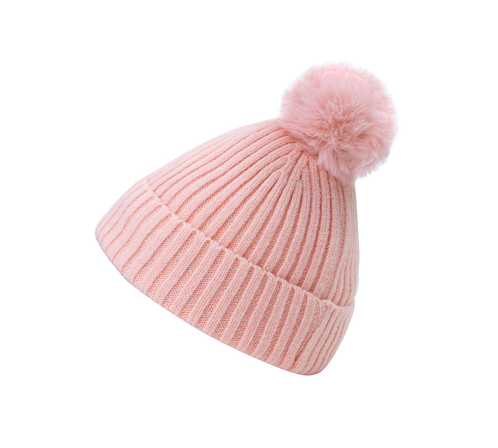 AUSTRALIAN SHEPHERD® Kids Knitted Pom Pom Beanie UGG AUSTRALIAN SHEPHERD