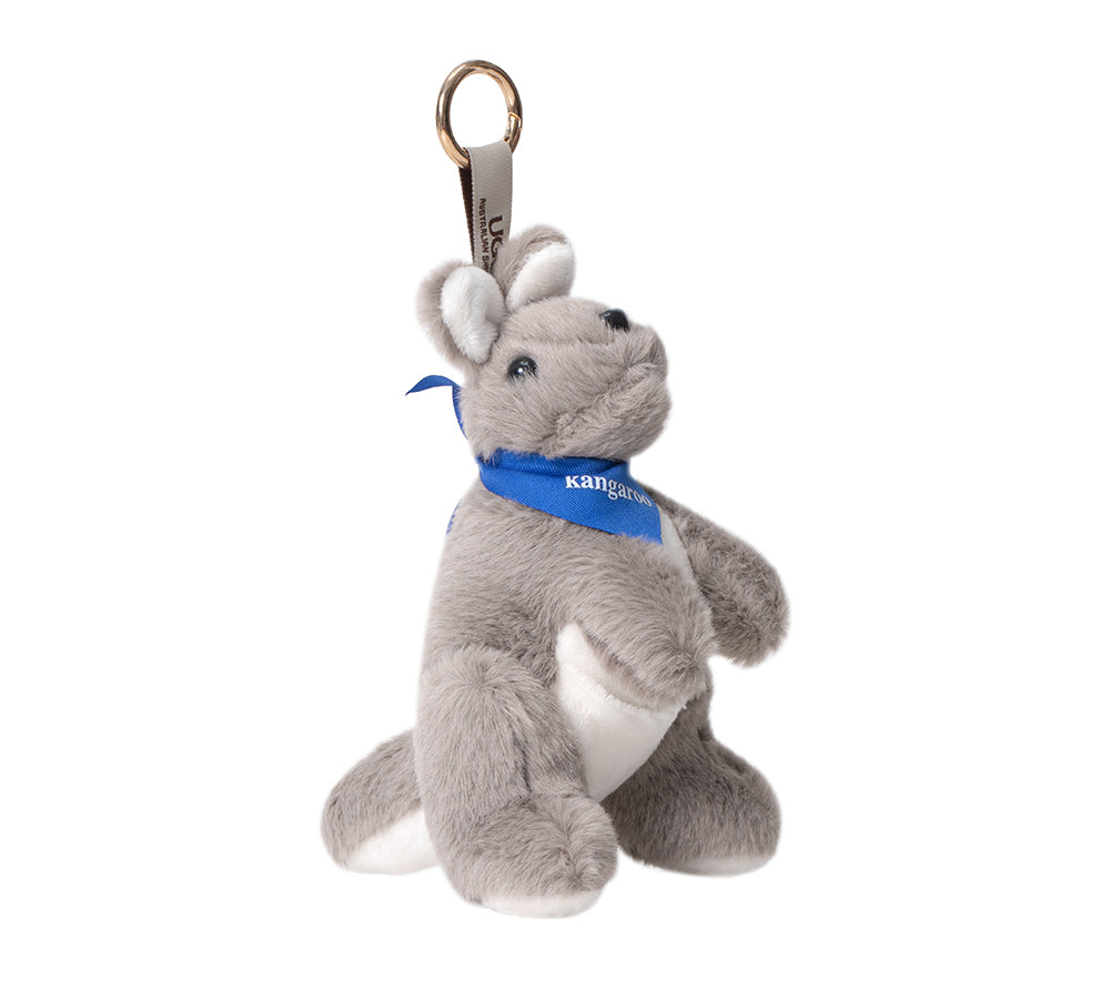 AUSTRALIAN SHEPHERD® Cute Scarfed Plush Kangaroo Keyrings UGG AUSTRALIAN SHEPHERD