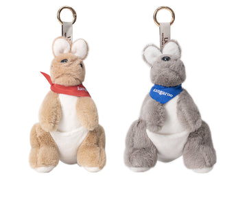 AUSTRALIAN SHEPHERD® Cute Scarfed Plush Kangaroo Keyrings UGG AUSTRALIAN SHEPHERD