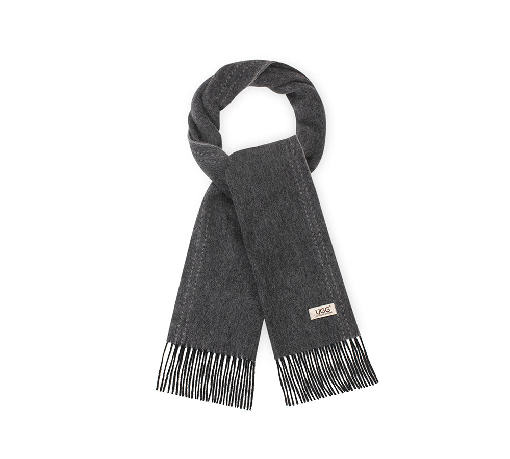 AUSTRALIAN SHEPHERD® 100% Wool Plain Rasora Scarf UGG AUSTRALIAN SHEPHERD