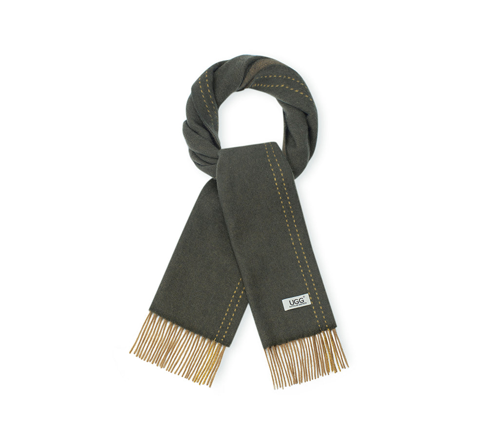 AUSTRALIAN SHEPHERD® 100% Wool Plain Rasora Scarf UGG AUSTRALIAN SHEPHERD