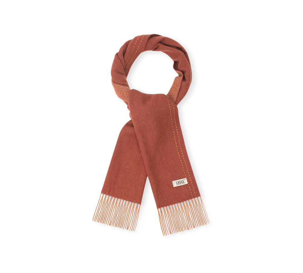 AUSTRALIAN SHEPHERD® 100% Wool Plain Rasora Scarf UGG AUSTRALIAN SHEPHERD