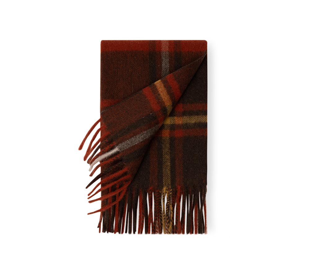 AUSTRALIAN SHEPHERD® 100% Wool Check Snovia Scarf UGG AUSTRALIAN SHEPHERD