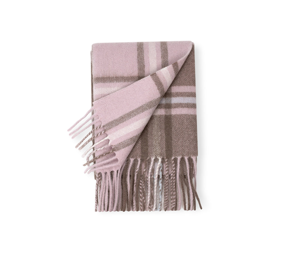 AUSTRALIAN SHEPHERD® 100% Wool Check Snovia Scarf UGG AUSTRALIAN SHEPHERD