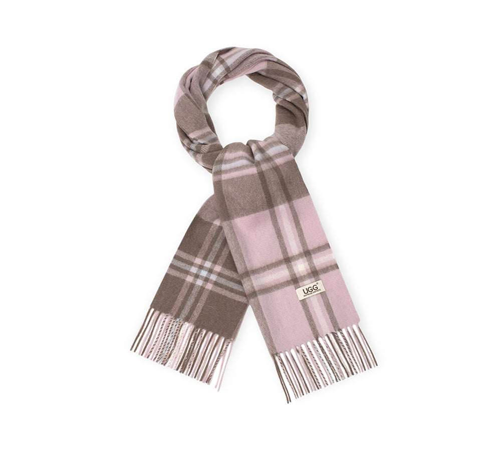 AUSTRALIAN SHEPHERD® 100% Wool Check Snovia Scarf UGG AUSTRALIAN SHEPHERD